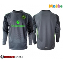 Moške Nogometnih dresov Manchester United Vratar Gostujoči 2025-26 Dolgi rokavi